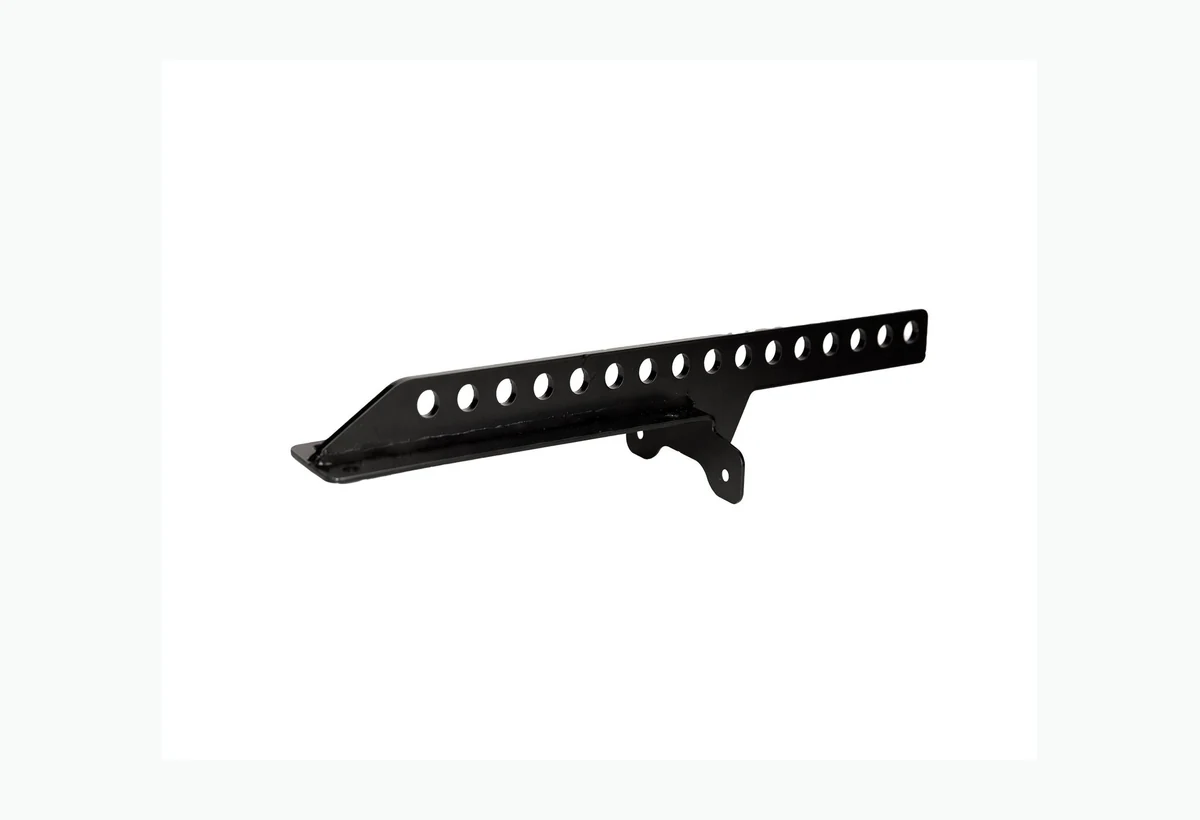 Professional speaker rigging rail hardware