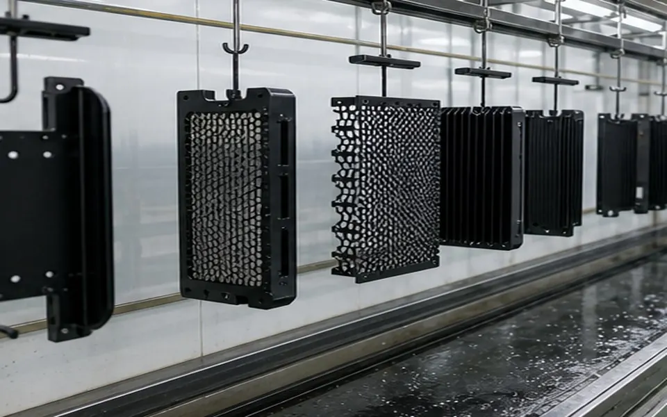 Surface finishing process for cosmetic custom audio components