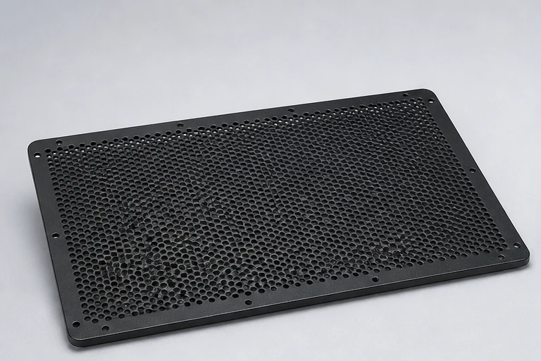 Round-hole speaker grille