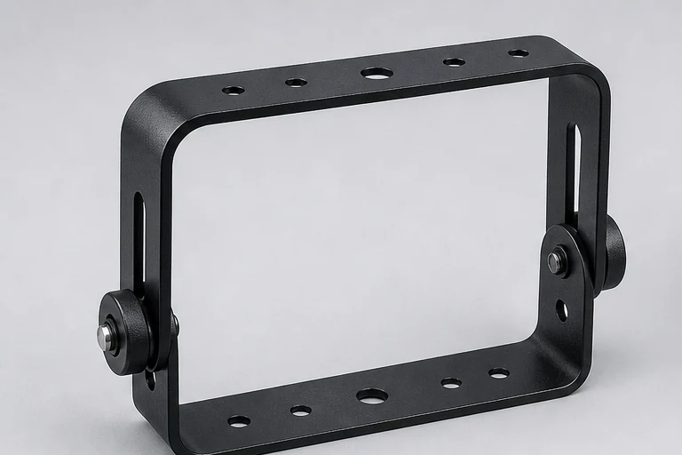 Professional speaker yoke bracket