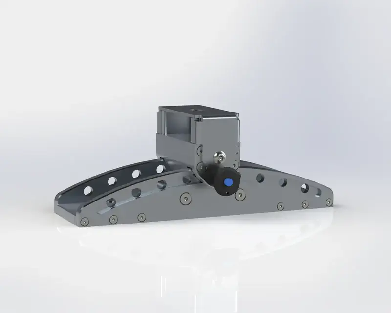 Machined and fabricated professional loudspeaker rigging assembly with indexed angle positions