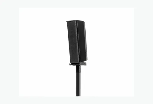 Pole mount and stand adapter hardware for stage speakers
